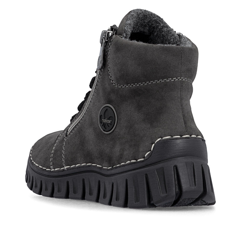Ghete Dama Rieker RIEK 57502 - Rieker - pantofia.ro