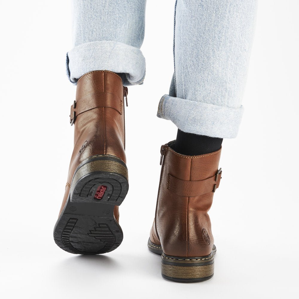 Ghete Dama Rieker RIEK 71202 - Rieker - pantofia.ro