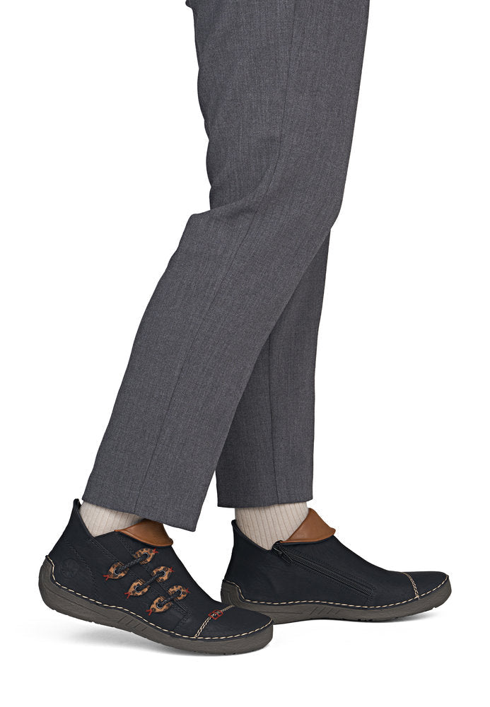Ghete Dama Rieker RIEK 72581 - Rieker - pantofia.ro