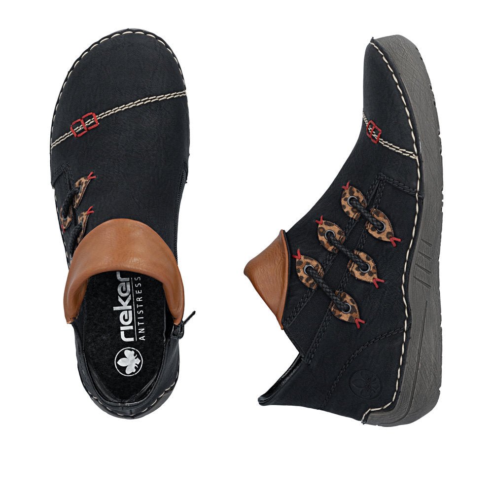 Ghete Dama Rieker RIEK 72581 - Rieker - pantofia.ro