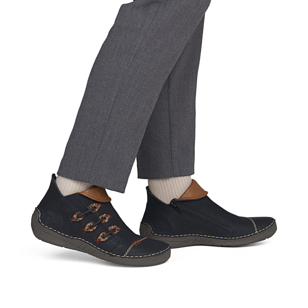 Ghete Dama Rieker RIEK 72581 - Rieker - pantofia.ro