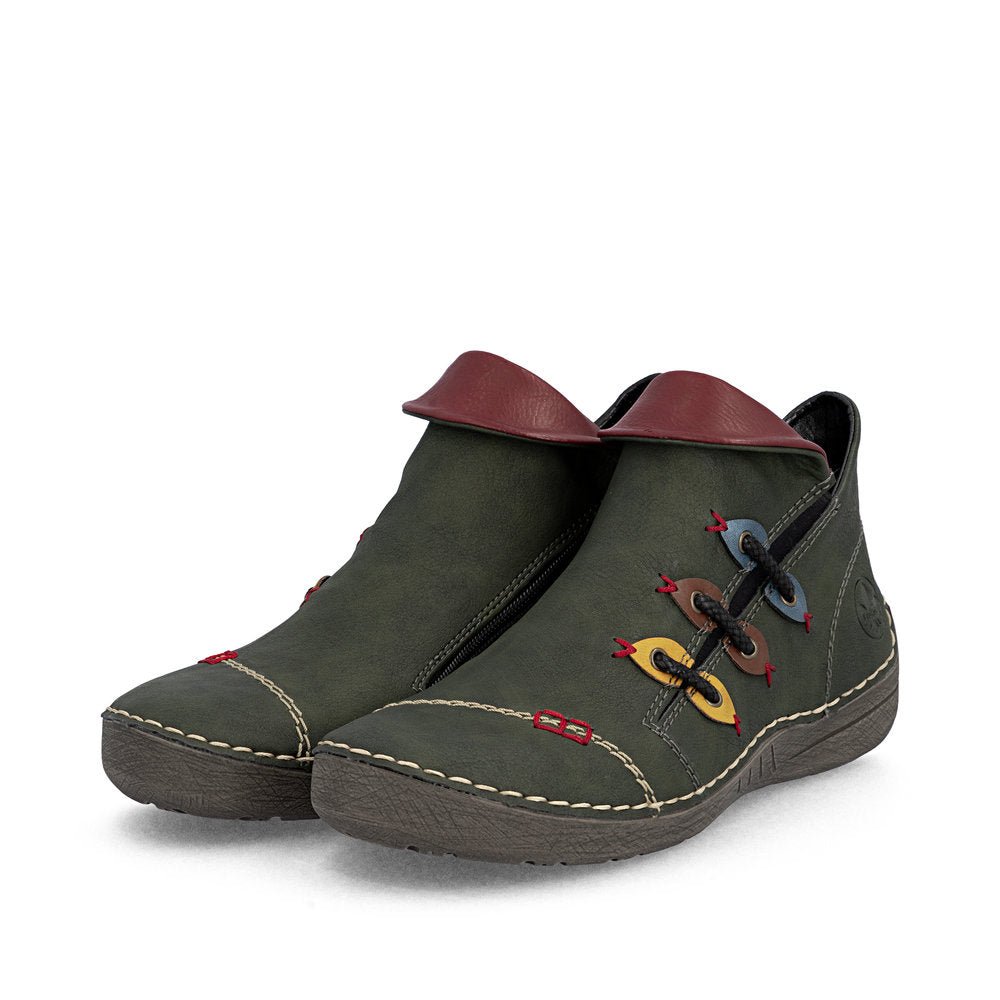 Ghete Dama Rieker RIEK 72581 - Rieker - pantofia.ro