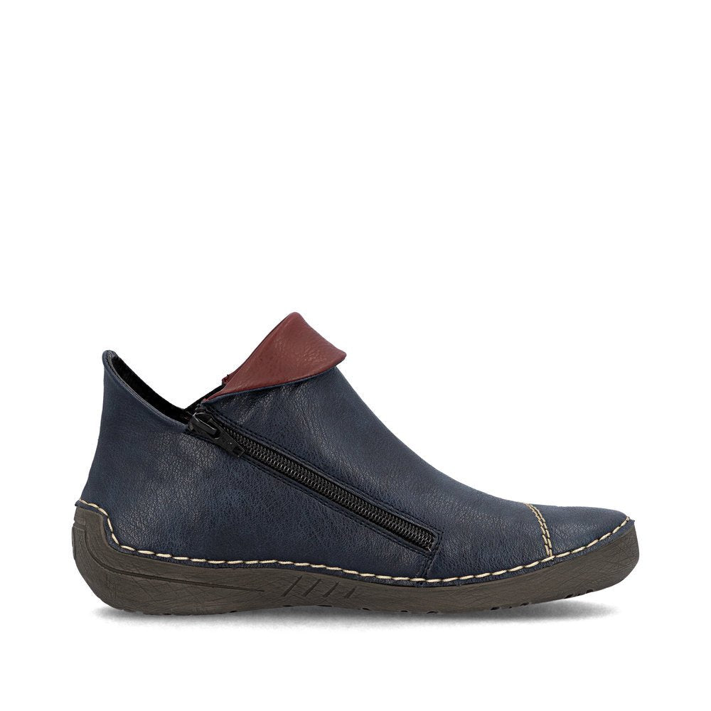 Ghete Dama Rieker RIEK 72581 - Rieker - pantofia.ro