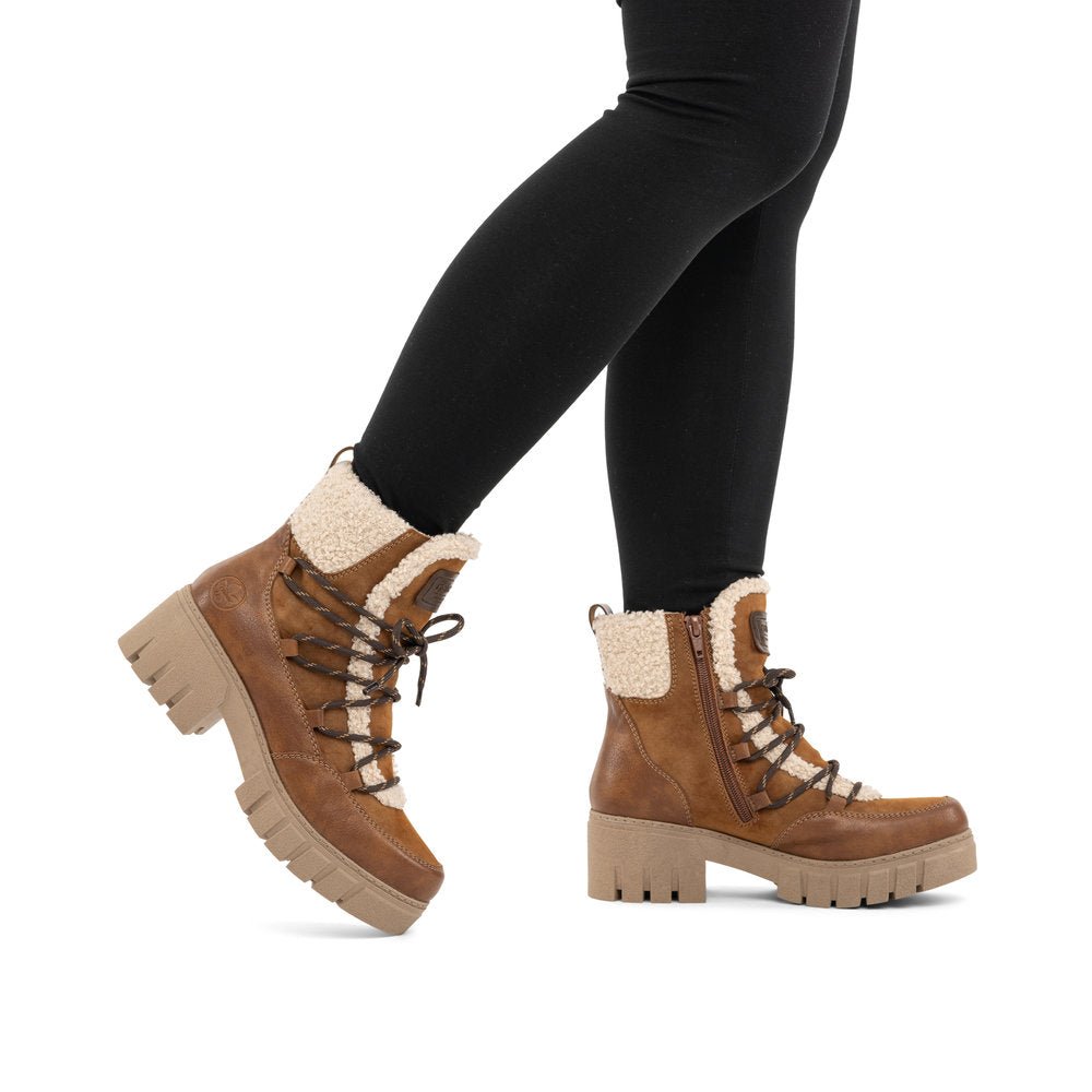 Ghete Dama Rieker RIEK 74574 - Rieker - pantofia.ro