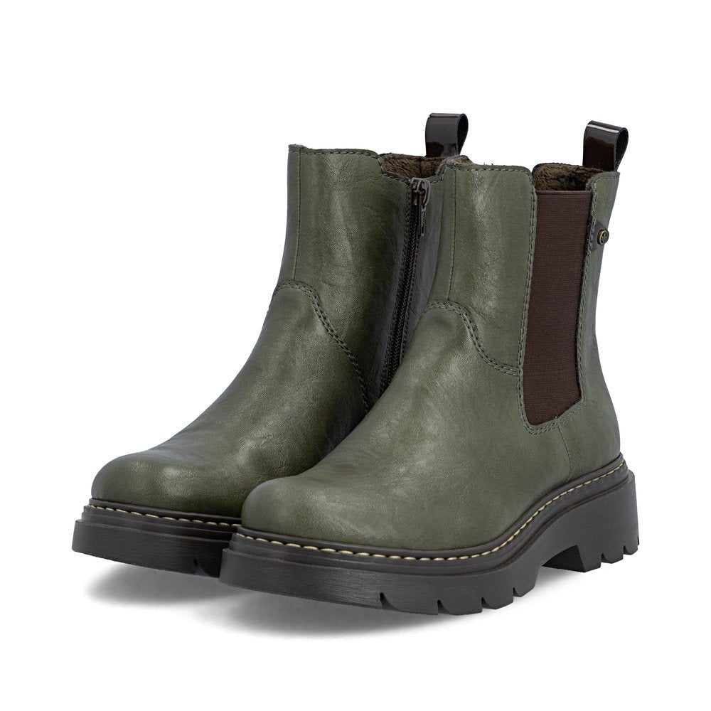 Ghete Dama Rieker RIEK 76750 - Rieker - pantofia.ro