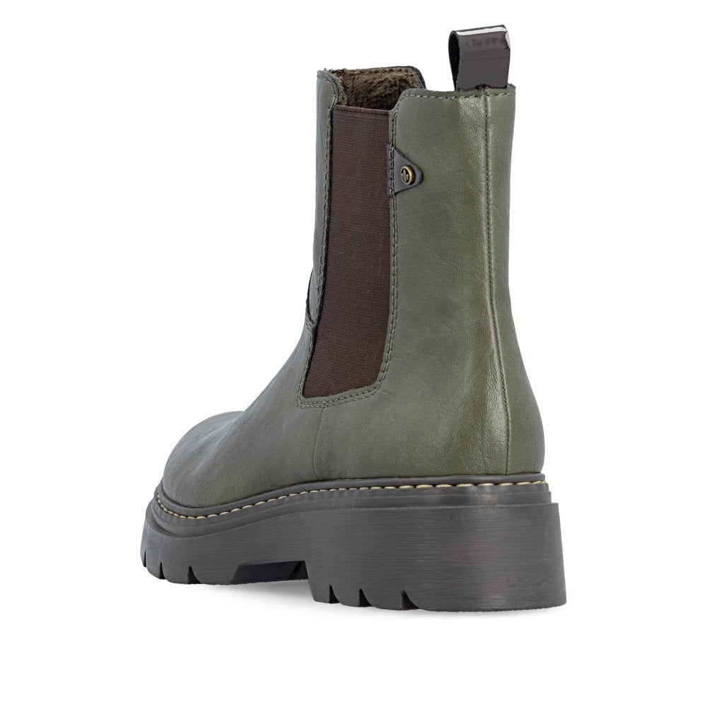 Ghete Dama Rieker RIEK 76750 - Rieker - pantofia.ro