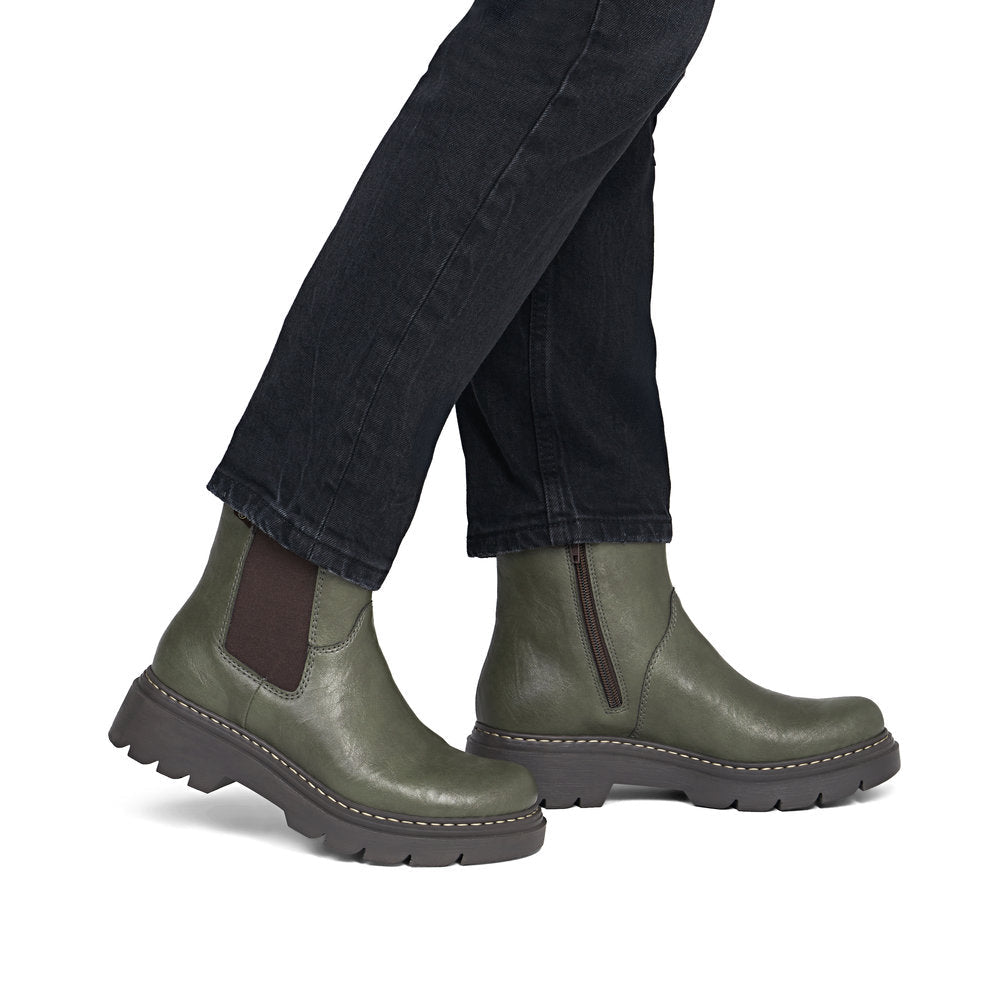 Ghete Dama Rieker RIEK 76750 - Rieker - pantofia.ro