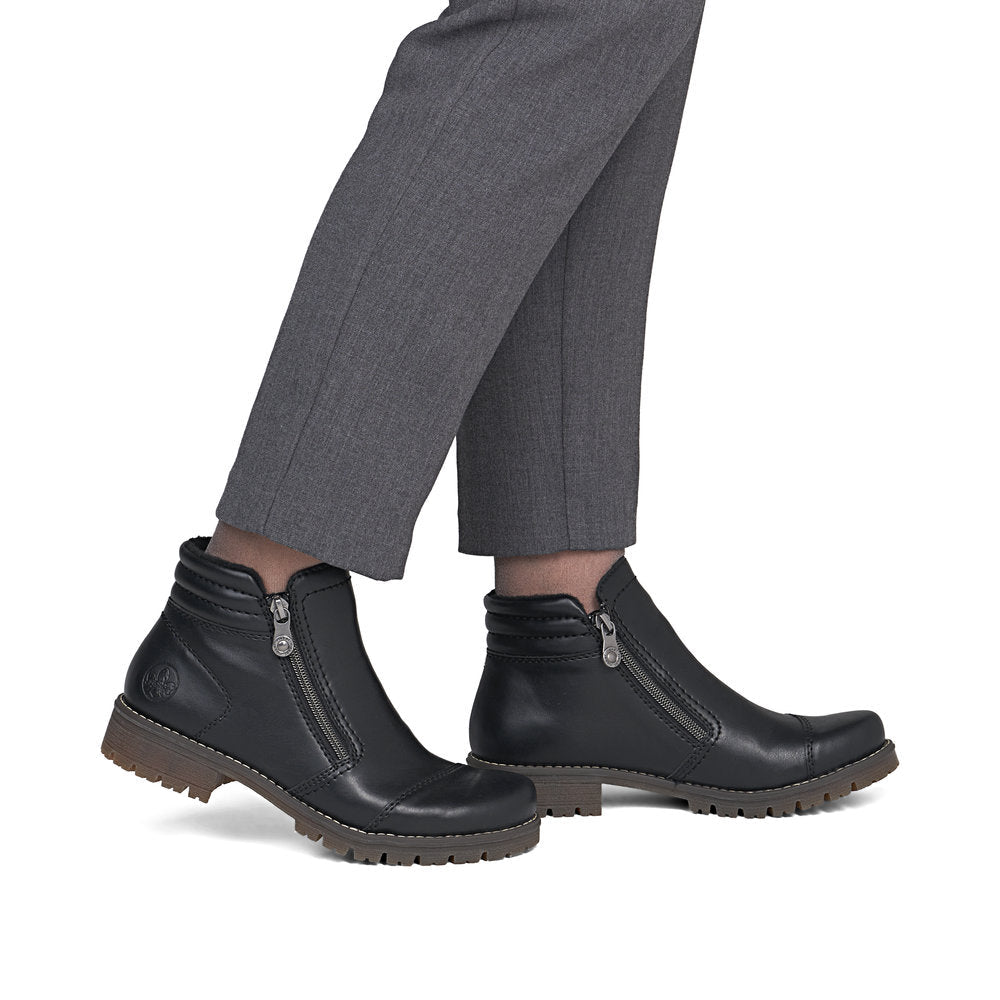 Ghete Dama Rieker RIEK 79550 - Rieker - pantofia.ro