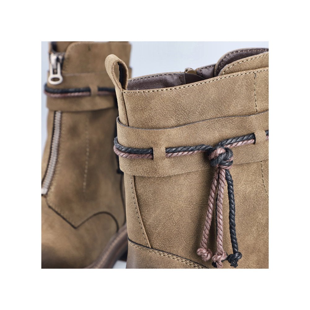 Ghete Dama Rieker RIEK 93068 - Rieker - pantofia.ro