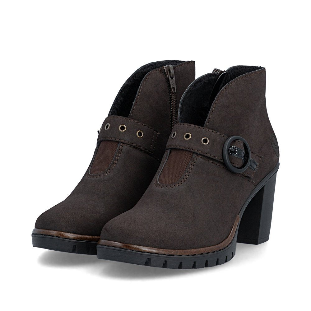 Ghete Dama Rieker RIEK Y2586 - Rieker - pantofia.ro