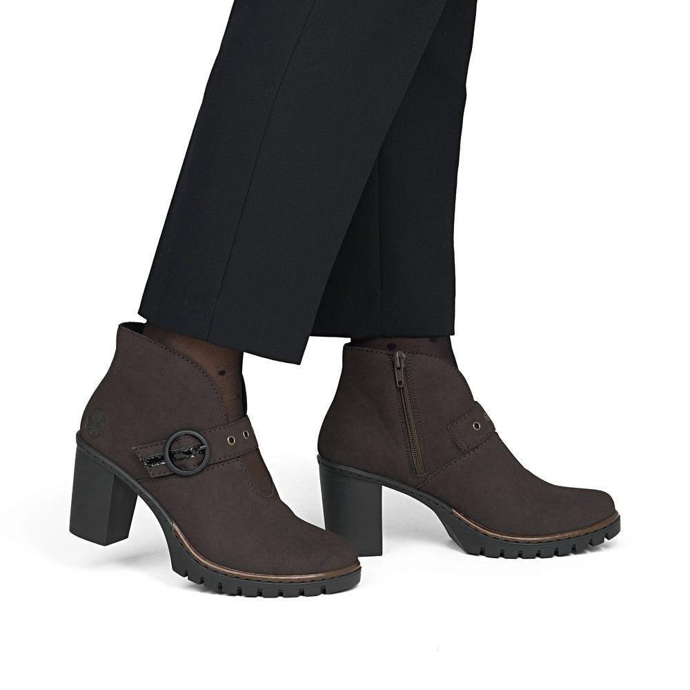 Ghete Dama Rieker RIEK Y2586 - Rieker - pantofia.ro