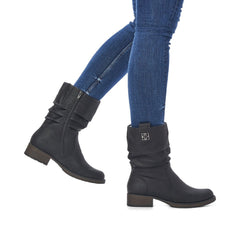 Ghete Dama Rieker RIEK Z9583 - Rieker - pantofia.ro