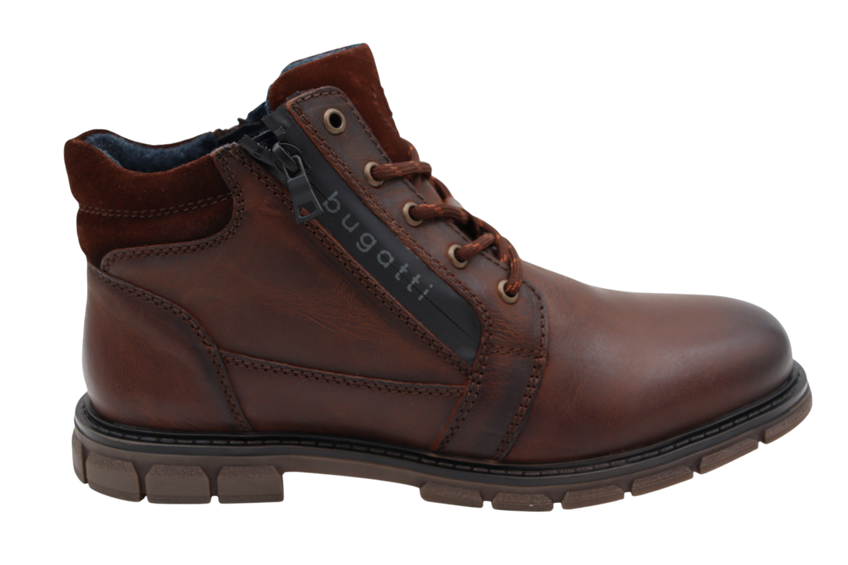 Ghete Barbati Piele Naturala Bugatti ASTO AYG30