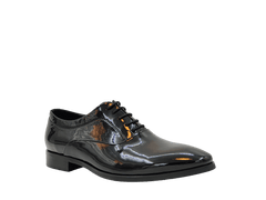 Pantofi Barbati Eleganti Franky Piele Naturala Lacuita Feni 2103-51 - Franky - amely.ro