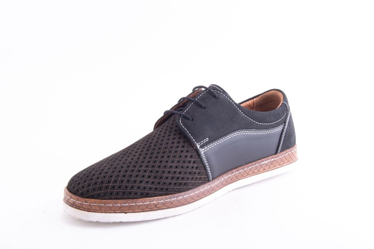 Pantofi Barbati Piele Naturala De Vitel Claudio Casini Cart 1300 /N - Claudio Casini - amely.ro