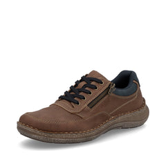 Pantofi Barbati Piele Naturala Rieker RIEK 03006 - Rieker - pantofia.ro