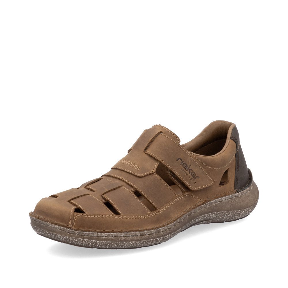 Pantofi Barbati Piele Naturala Rieker RIEK 03078 - Rieker - amely.ro