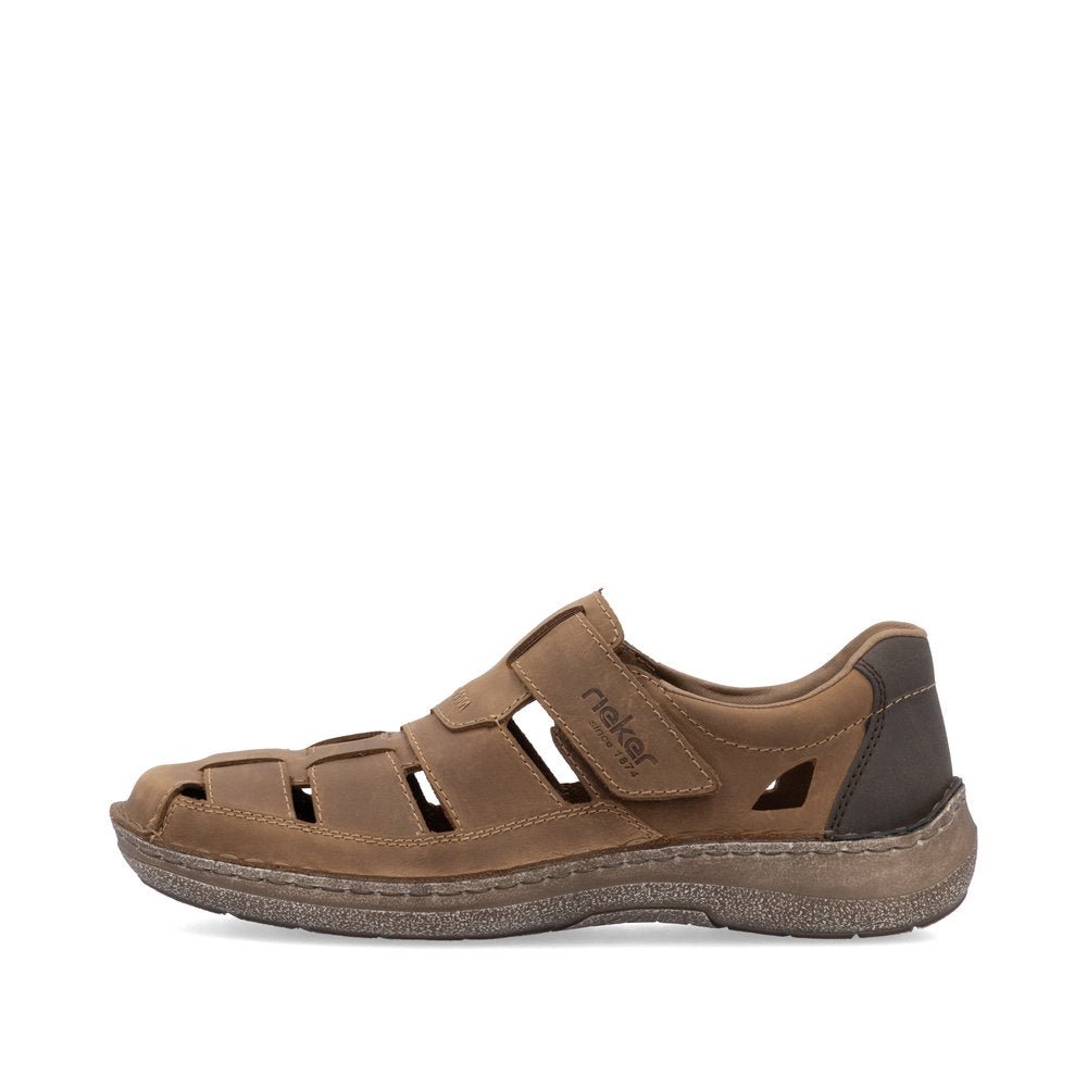 Pantofi Barbati Piele Naturala Rieker RIEK 03078 - Rieker - amely.ro