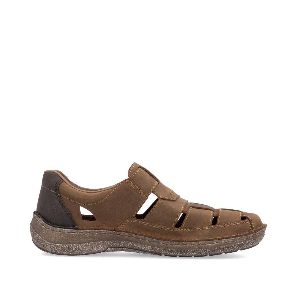 Pantofi Barbati Piele Naturala Rieker RIEK 03078 - Rieker - amely.ro