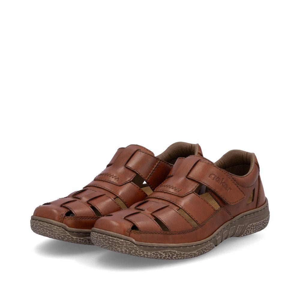 Pantofi Barbati Piele Naturala Rieker RIEK 03578 - Rieker - amely.ro