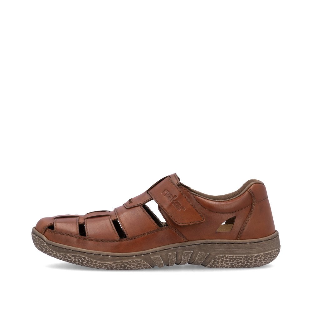 Pantofi Barbati Piele Naturala Rieker RIEK 03578 - Rieker - amely.ro