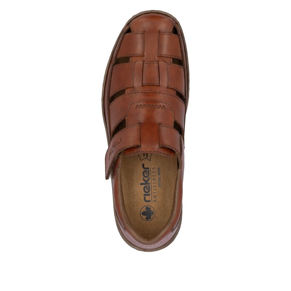 Pantofi Barbati Piele Naturala Rieker RIEK 03578 - Rieker - amely.ro