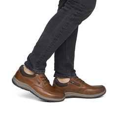 Pantofi Barbati Piele Naturala Rieker RIEK 03607 - Rieker - pantofia.ro