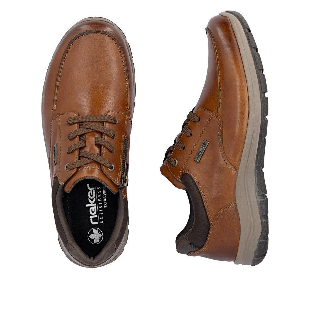 Pantofi Barbati Piele Naturala Rieker RIEK 03607 - Rieker - pantofia.ro