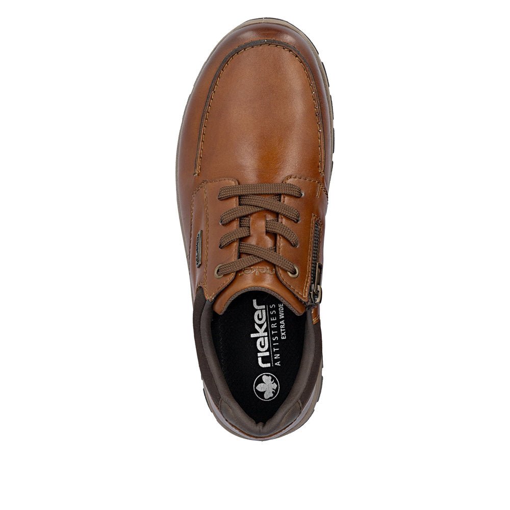 Pantofi Barbati Piele Naturala Rieker RIEK 03607 - Rieker - pantofia.ro