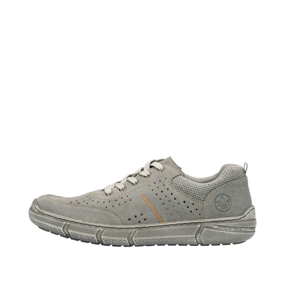 Pantofi Barbati Piele Naturala Rieker RIEK 04001 - Rieker - amely.ro