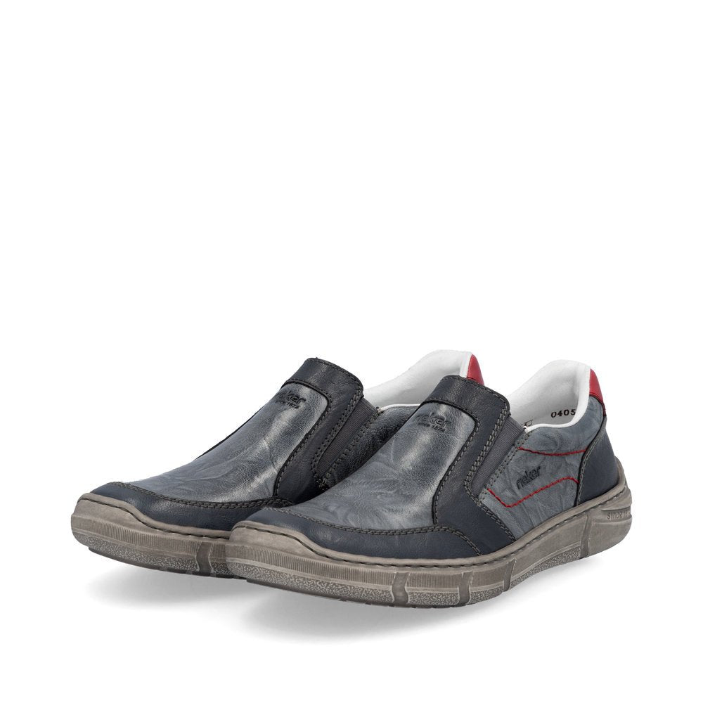 Pantofi Barbati Piele Naturala Rieker RIEK 04052 - Rieker - amely.ro