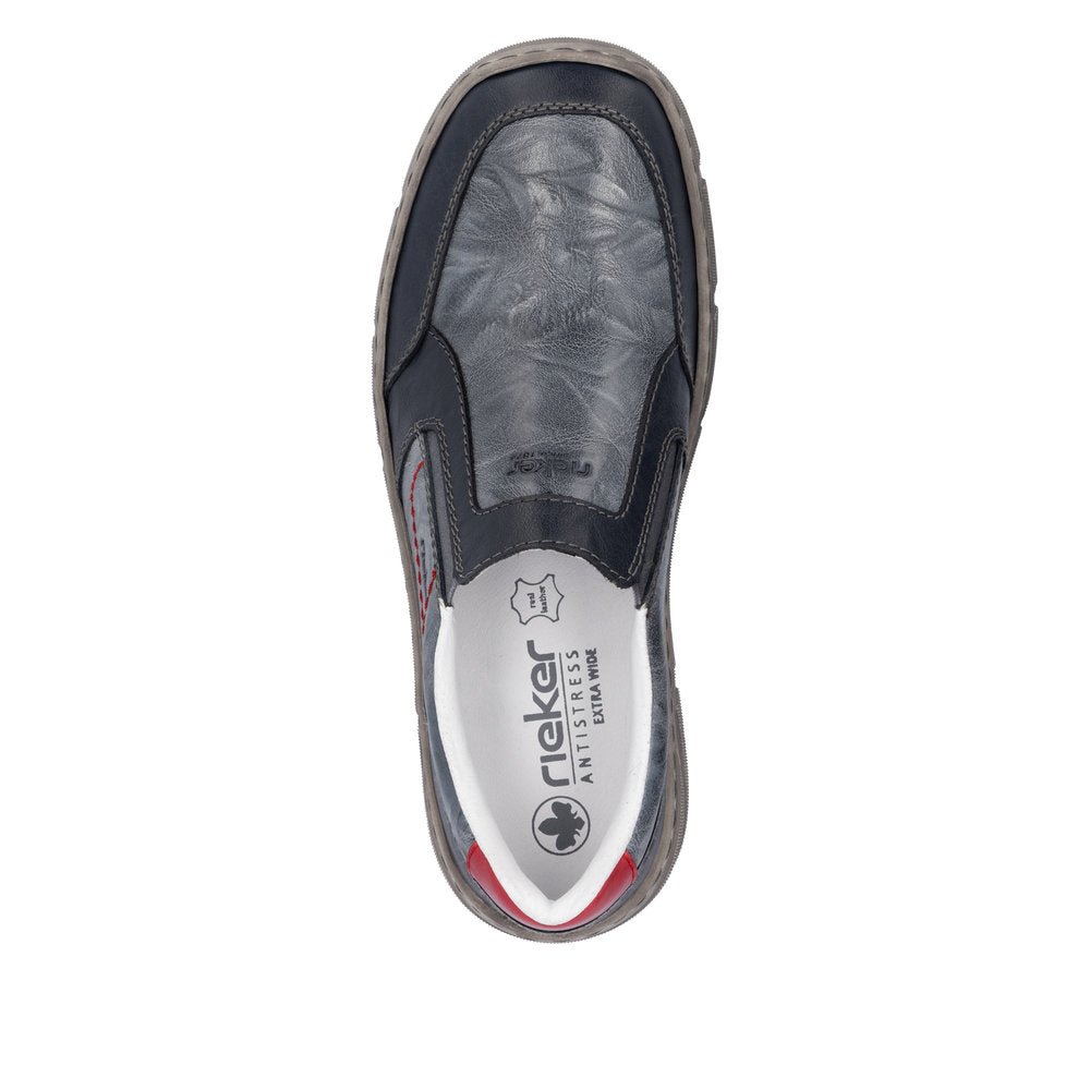 Pantofi Barbati Piele Naturala Rieker RIEK 04052 - Rieker - amely.ro