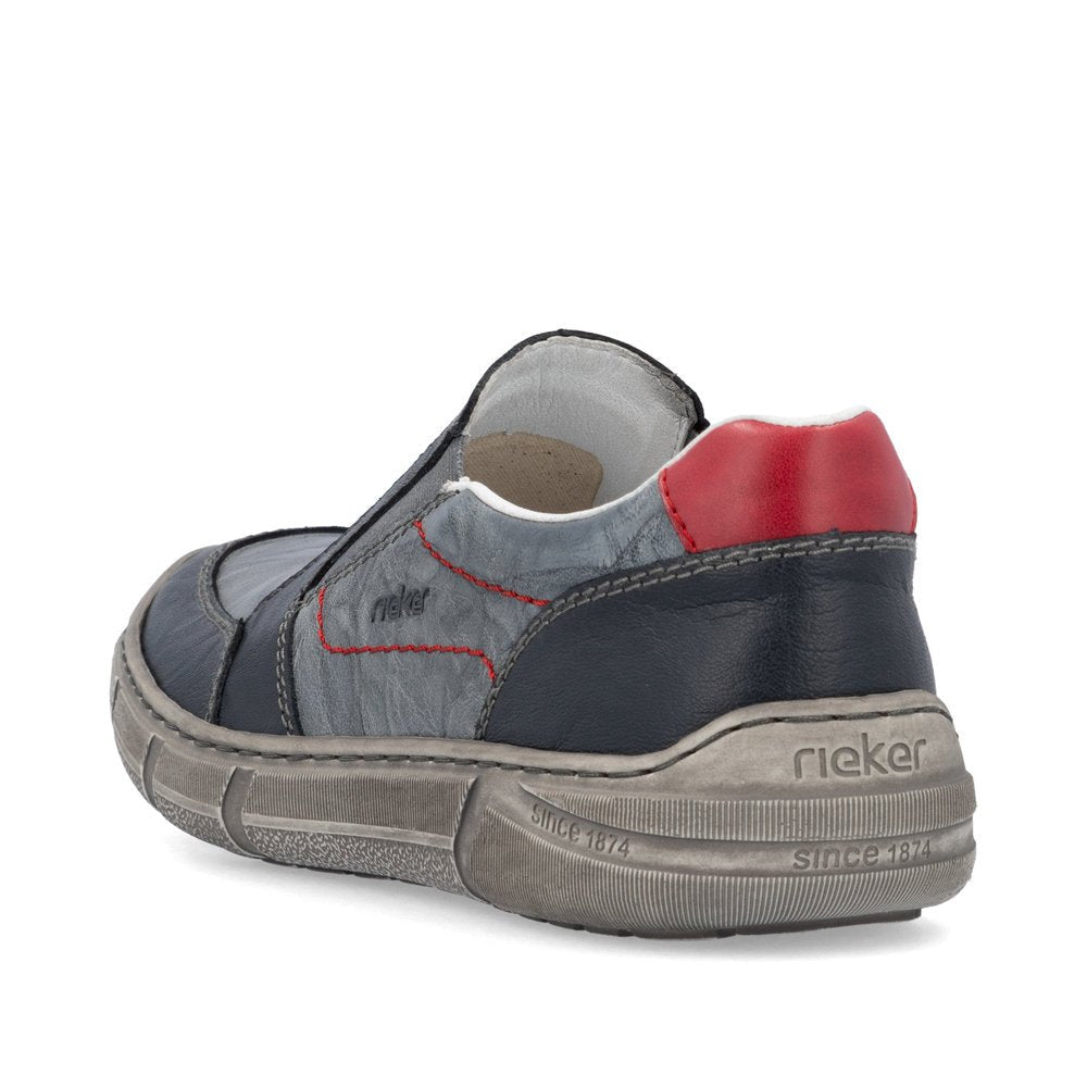 Pantofi Barbati Piele Naturala Rieker RIEK 04052 - Rieker - amely.ro