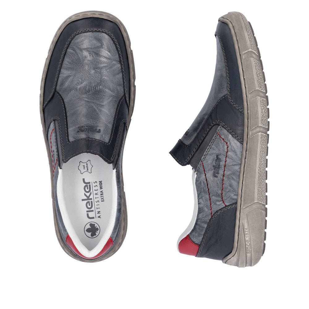 Pantofi Barbati Piele Naturala Rieker RIEK 04052 - Rieker - amely.ro