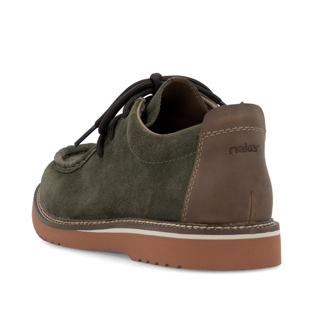 Pantofi Barbati Piele Naturala Rieker RIEK 04502 - Rieker - amely.ro