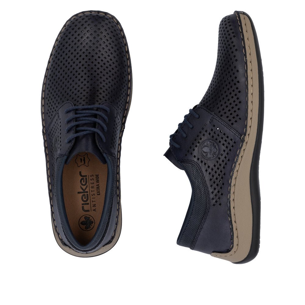 Pantofi Barbati Piele Naturala Rieker RIEK 05213 - Rieker - amely.ro