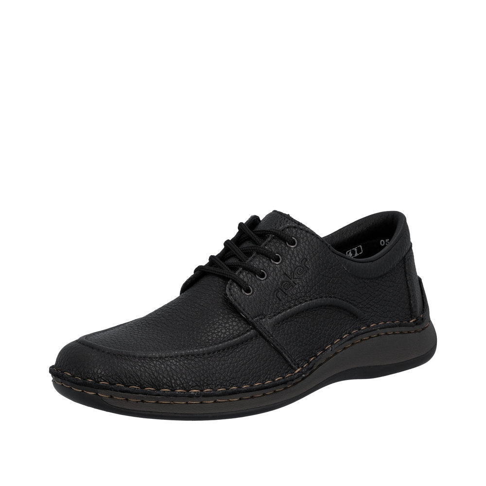 Pantofi Barbati Piele Naturala Rieker RIEK 05214 - Rieker - amely.ro