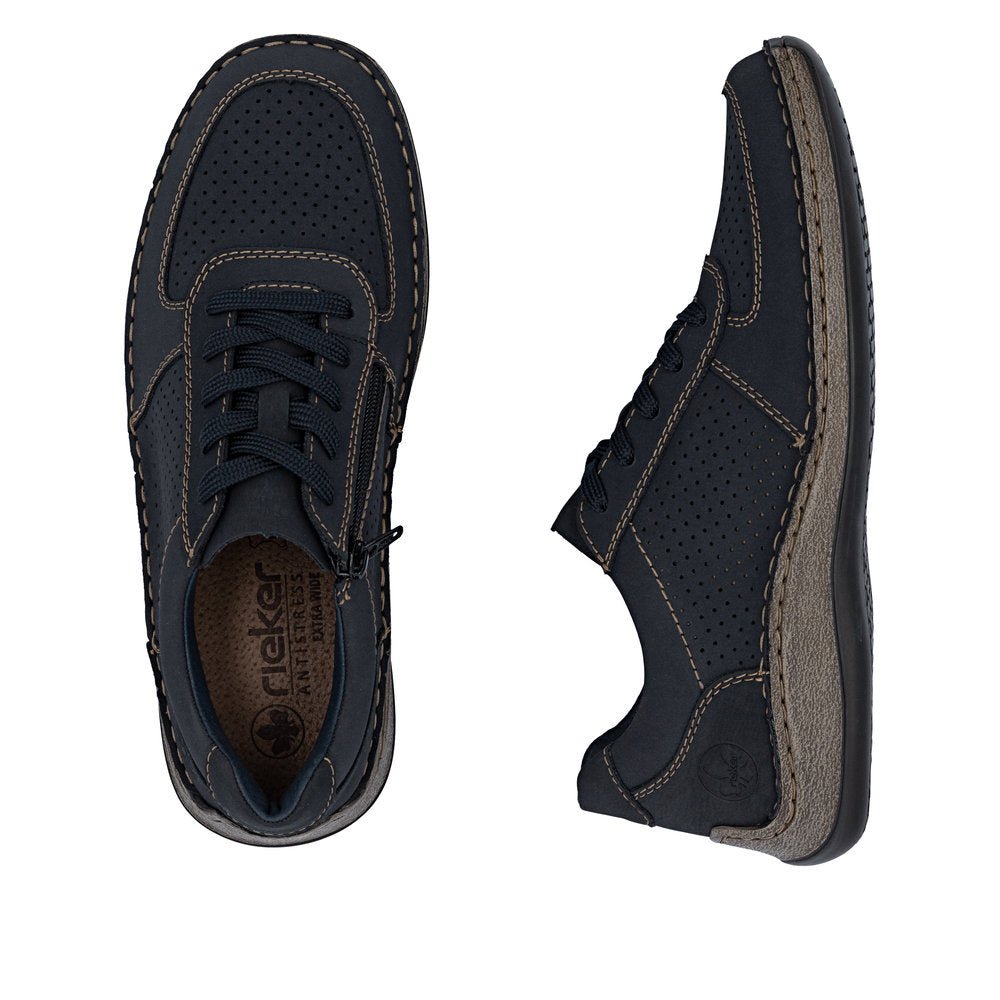 Pantofi Barbati Piele Naturala Rieker RIEK 05223 - Rieker - pantofia.ro