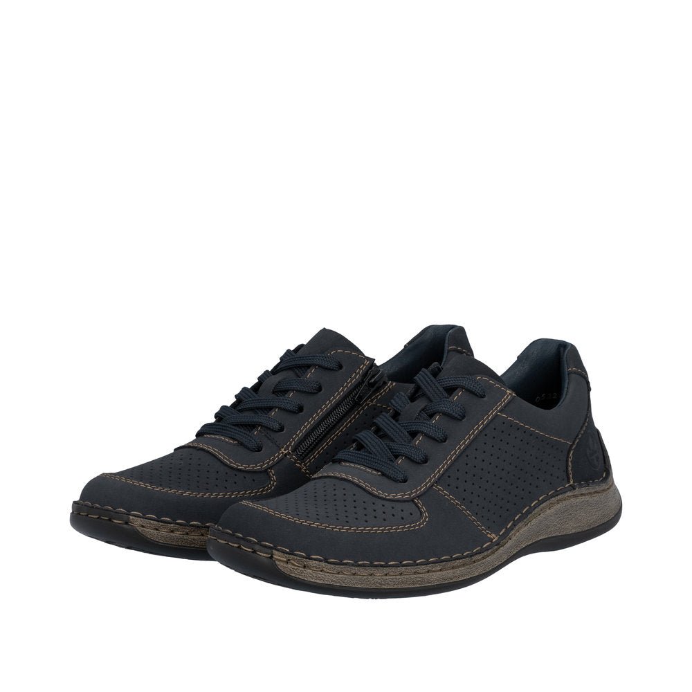 Pantofi Barbati Piele Naturala Rieker RIEK 05223 - Rieker - pantofia.ro