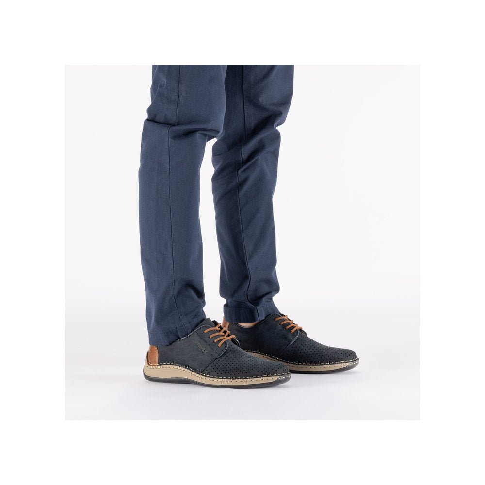 Pantofi Barbati Piele Naturala Rieker RIEK 05226 - Rieker - amely.ro