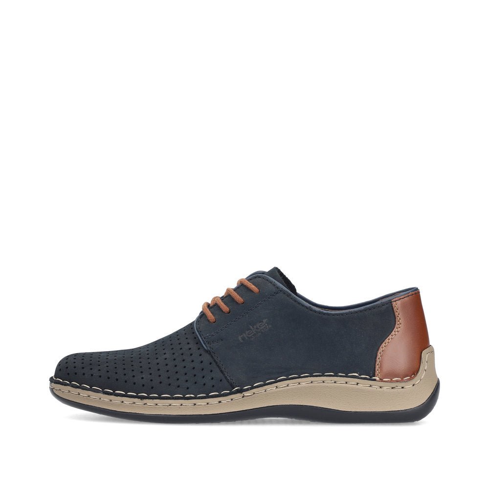 Pantofi Barbati Piele Naturala Rieker RIEK 05226 - Rieker - amely.ro
