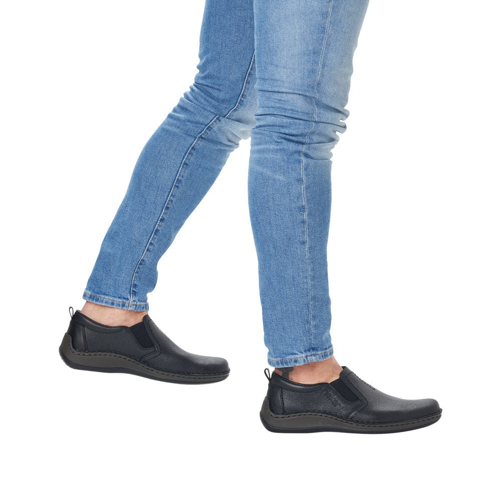 Pantofi Barbati Piele Naturala Rieker RIEK 05264 - Rieker - amely.ro