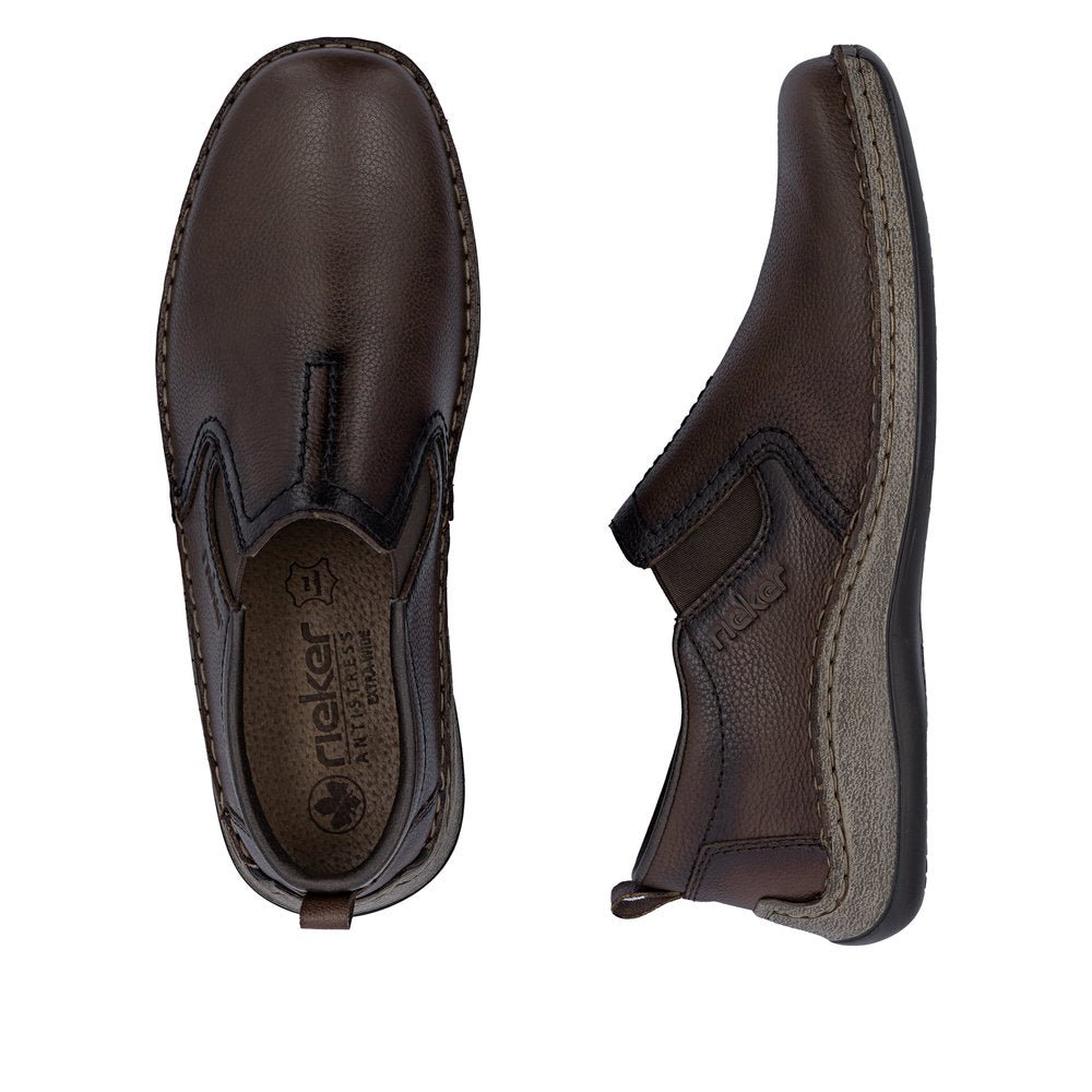 Pantofi Barbati Piele Naturala Rieker RIEK 05264 - Rieker - amely.ro