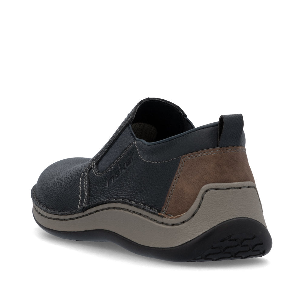 Pantofi Barbati Piele Naturala Rieker RIEK 05264 - Rieker - amely.ro