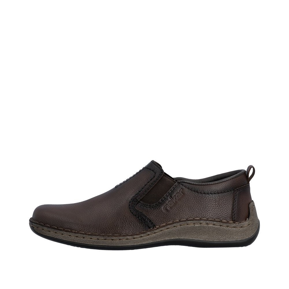 Pantofi Barbati Piele Naturala Rieker RIEK 05264 - Rieker - amely.ro
