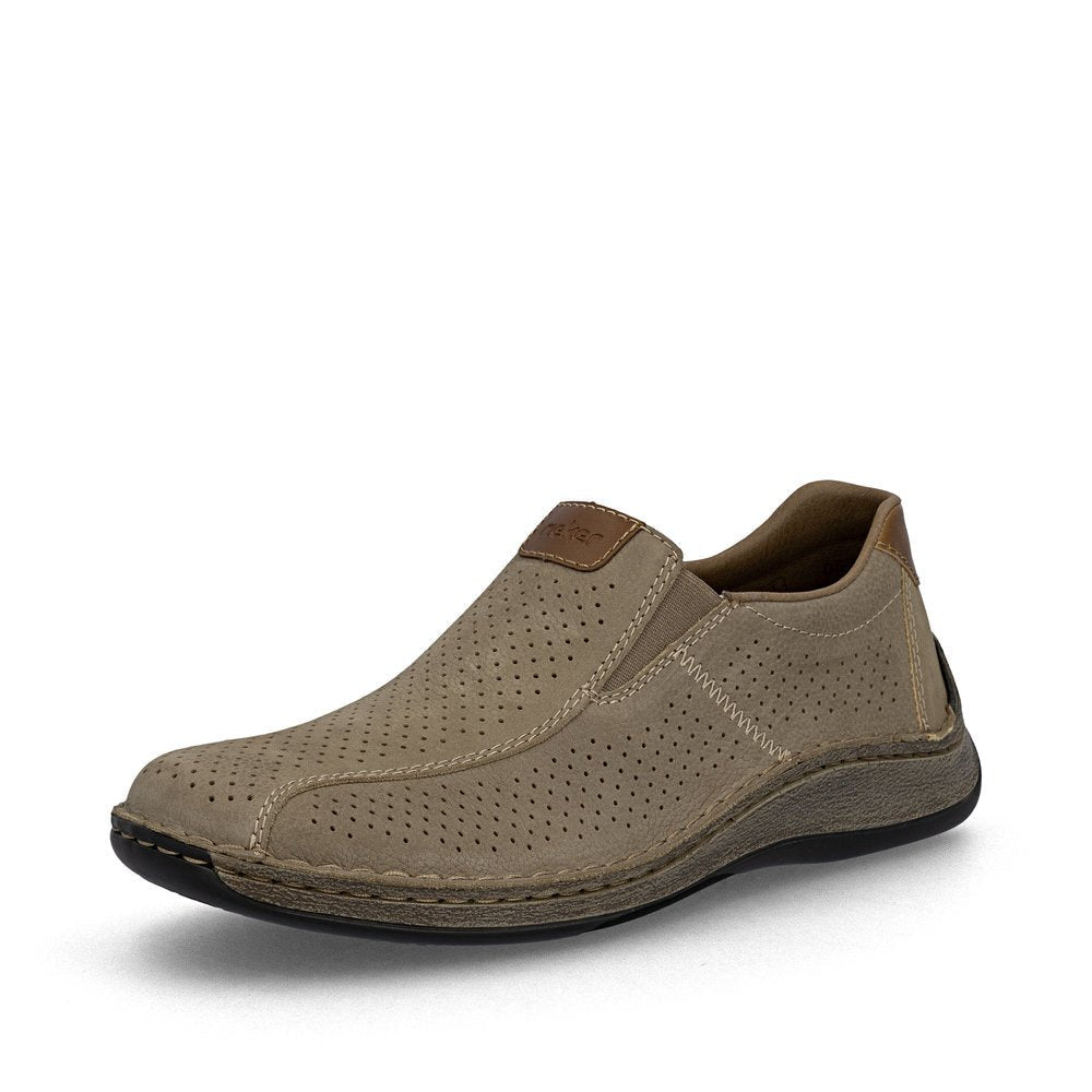 Pantofi Barbati Piele Naturala Rieker RIEK 05272 - Rieker - amely.ro