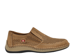 Pantofi Barbati Piele Naturala Rieker RIEK 05277 - Rieker - amely.ro
