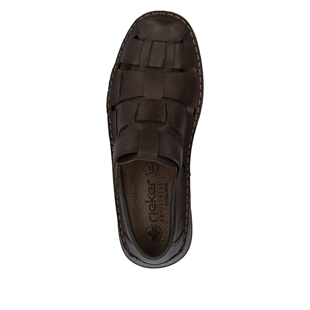 Pantofi Barbati Piele Naturala Rieker RIEK 05281 - Rieker - pantofia.ro
