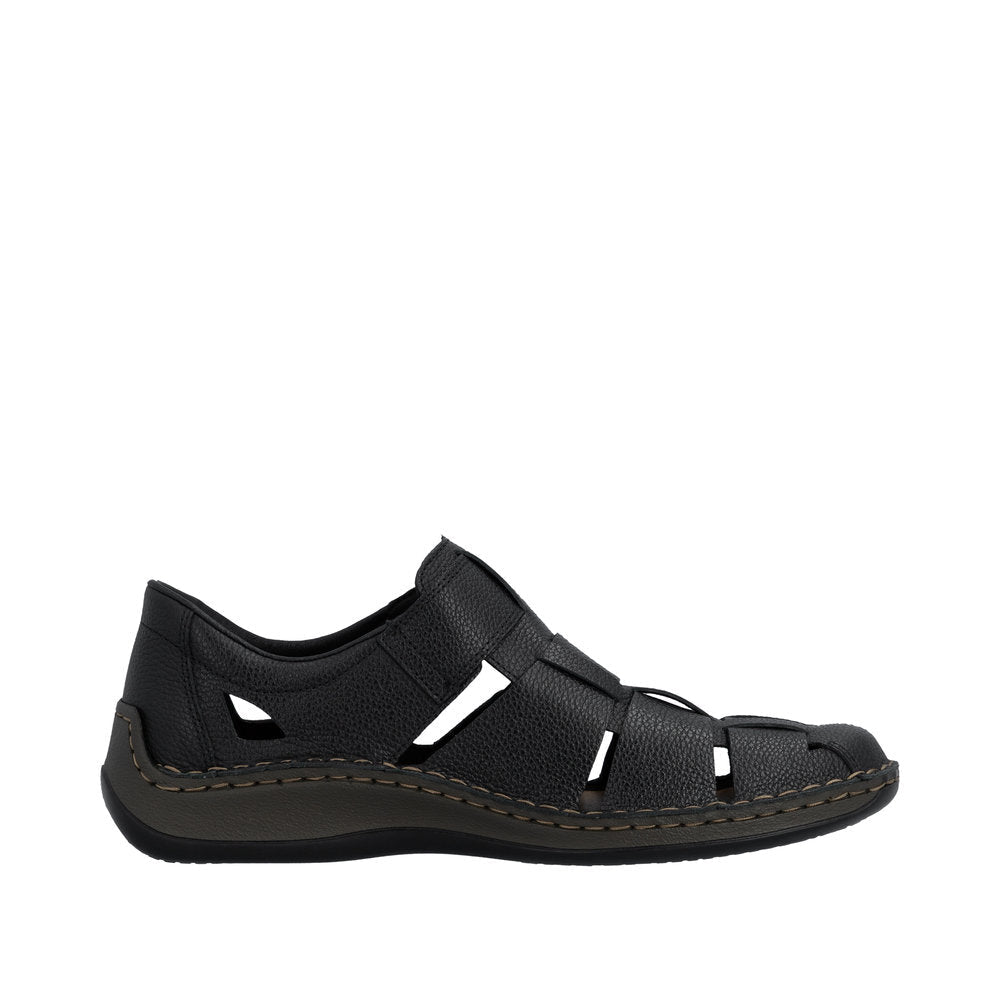 Pantofi Barbati Piele Naturala Rieker RIEK 05281 - Rieker - pantofia.ro