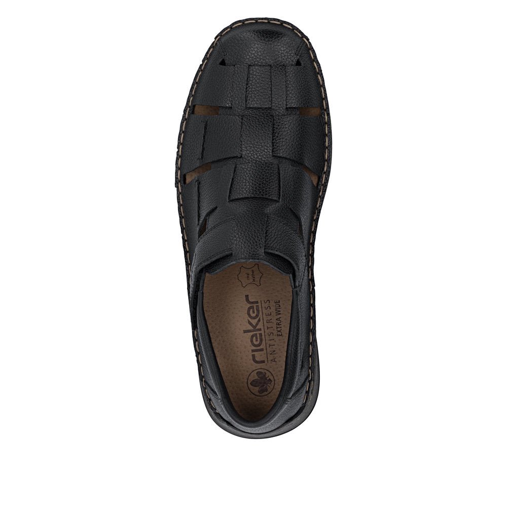 Pantofi Barbati Piele Naturala Rieker RIEK 05281 - Rieker - pantofia.ro